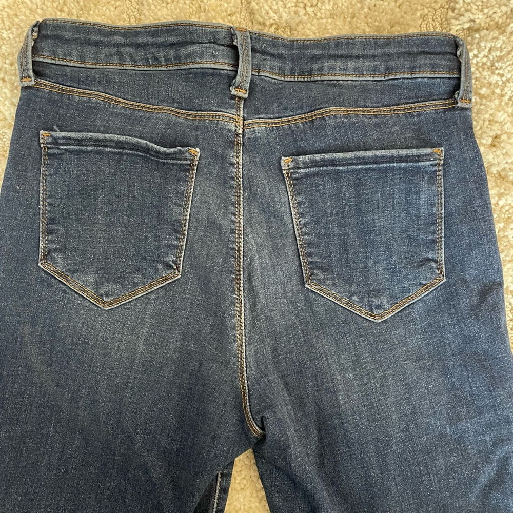 L’Agence Chanelle Mid Rise Skinny Jean Zipper 27 - Picture 7 of 7
